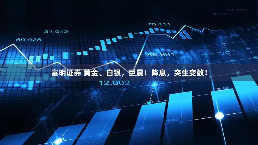 富明证券 黄金、白银，巨震！降息，突生变数！